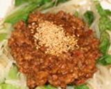 包丁なしで～簡単！ピリ辛ひき肉もやし丼★作り方5写真