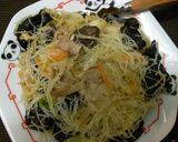 ミックスもやしで簡単、焼きビーフン作り方8写真