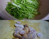 エコレシピ 残りご飯でピザ風お好み焼き作り方1写真