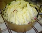 白菜とベーコンの煮物作り方2写真