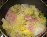 白菜とベーコンの煮物作り方4写真