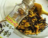 レンジで４分♪かぼちゃとひじきのナムル作り方5写真