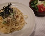まったり♥アボカド明太クリームスパゲティ作り方8写真