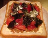 トマトと納豆のチーズトースト作り方3写真