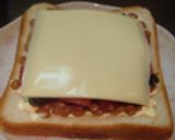 トマトと納豆のチーズトースト作り方4写真