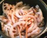 ツナとレンコンの和風カレー煮作り方1写真