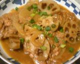 ツナとレンコンの和風カレー煮作り方3写真