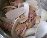 ☆がらスープで緑黄色野菜の豆乳煮込み☆作り方2写真