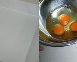 ココアを使ったロールケーキ生地☆作り方1写真