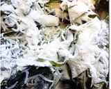 ♪ 新 ♪ わかめとしらすの天婦羅作り方2写真