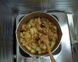 焼きリンゴとアイスクリームのデザート作り方2写真