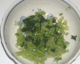 うに菜飯！？作り方1写真