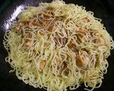中華餡（麻婆豆腐）中華街梅蘭風焼きそば！作り方3写真
