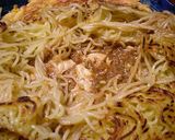 中華餡（麻婆豆腐）中華街梅蘭風焼きそば！作り方7写真