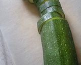 ズッキーニ de チーズおかか作り方1写真