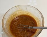自家製からし酢味噌✴︎パック刺身盛り付け作り方1写真