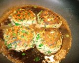 にらにらハンバーグ作り方5写真