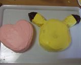 ピカチュウ♡バースデーケーキ作り方3写真