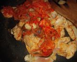 鶏胸肉のキムチ炒め作り方6写真
