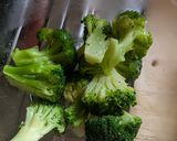 簡単★ブロッコリーとポテトのにんにく炒め作り方1写真