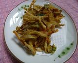 エビ入りかき揚げと野菜の天ぷら盛り合わせ作り方6写真