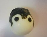 キャラ弁？うずらのペンギンちゃん作り方2写真