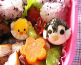 キャラ弁？うずらのペンギンちゃん作り方5写真