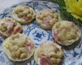 お豆とダブルチーズ✿カラフルトースト♫♬作り方3写真