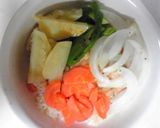 レンジのみ！麻婆野菜ドリア作り方1写真