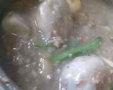 ☆鶏がらスープで里芋のそぼろあんかけ☆作り方4写真