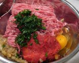 <チーズ>inトマトバーグ作り方3写真