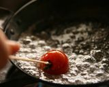 食べると何だか笑ちゃう可愛いプチトマト飴作り方8写真