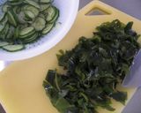 ささっと一品！きゅうりとわかめの和え物☆作り方4写真