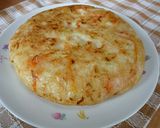 卵なし☆鶏ガラスープでモッチリお好み焼き作り方5写真