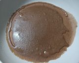 米粉deチョコ生地のチョコバナナクレープ作り方3写真