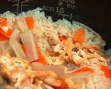 うど１本で４品♪①うどの香り炊き込みご飯作り方9写真
