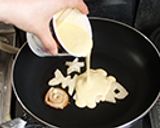 ホットケーキで化石発見？！作り方6写真