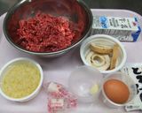 ふっくら100%ビーフハンバーグ作り方1写真