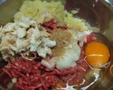 ふっくら100%ビーフハンバーグ作り方2写真