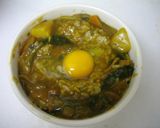 焼きチーズカレー～卵がとろ～り作り方3写真