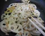 レンコンのゴマ味噌炒め作り方3写真