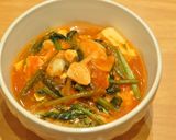 お豆腐のとろぉ～りチーズトマトスープ作り方4写真