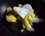 ☆　新生姜のクリームスープ作り方5写真