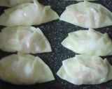 たまねぎとベーコンの餃子作り方5写真