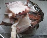 鯛のあら炊き作り方1写真