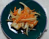 簡単★から揚げ甘酢野菜のせ作り方5写真