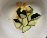 根菜茄子白菜オイ甘辛キムチ味温野菜サラダ作り方5写真