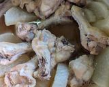 簡単★ほっこり！鶏手羽元と大根の煮付け作り方2写真