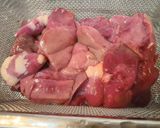 生姜たっぷり鶏レバーのしぐれ煮作り方1写真