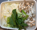 鮭と小松菜のバター醤油炒め作り方1写真